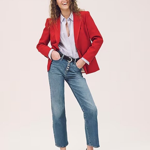 J. Crew Tall slim-wide jean 28T $158 NWT - Picture 7 of 7